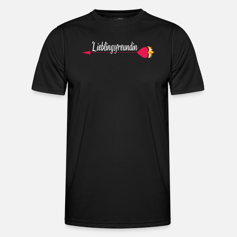 Geschenkidee Freundin schwester - Männer Funktions-T-Shirt - Schwarz