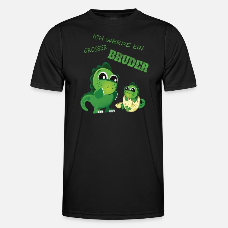 Geschenkidee zur Geburt großer Bruder Männer Funktions-T-Shirt