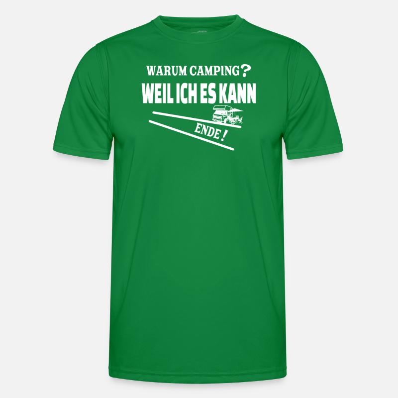 Camper Geschenkidee Camping Männer Funktions-T-Shirt