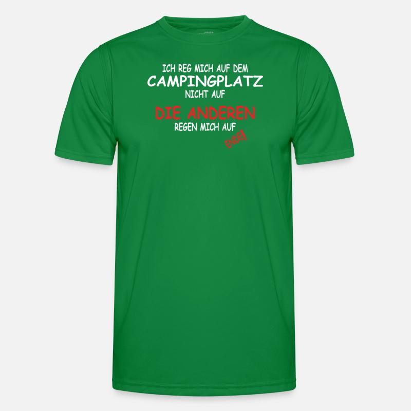 Camper Geschenkidee Camping Männer Funktions-T-Shirt