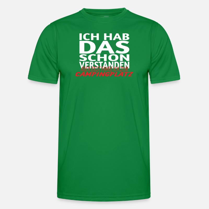 Camper Geschenkidee Camping Männer Funktions-T-Shirt