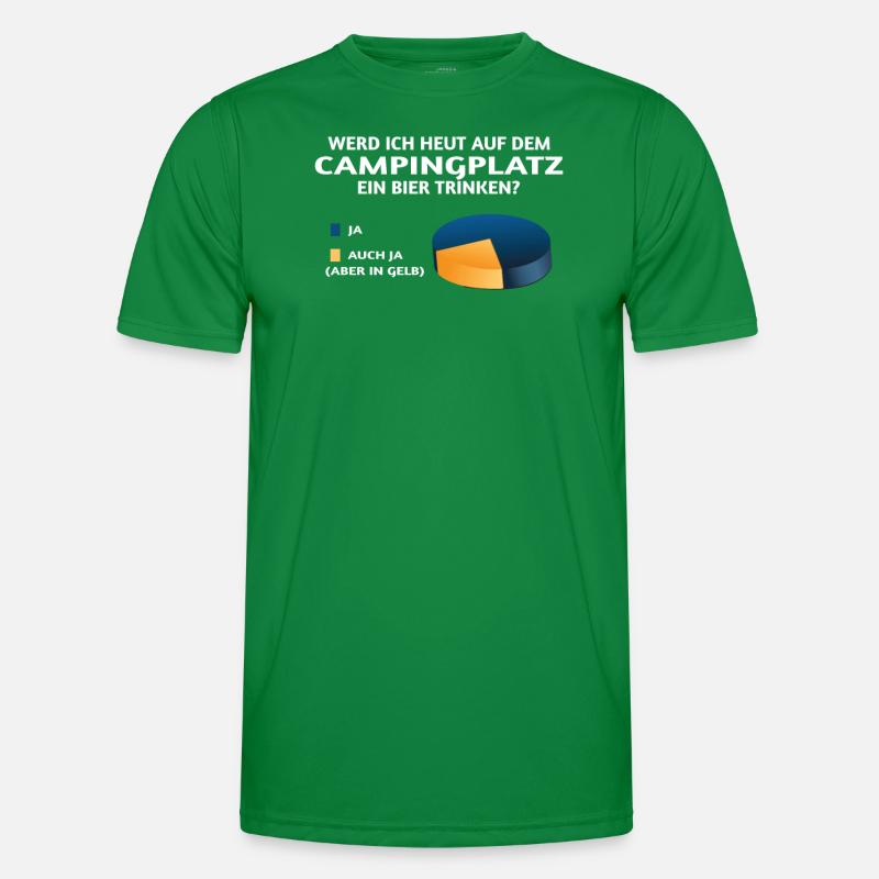 Camper Geschenkidee Camping Männer Funktions-T-Shirt