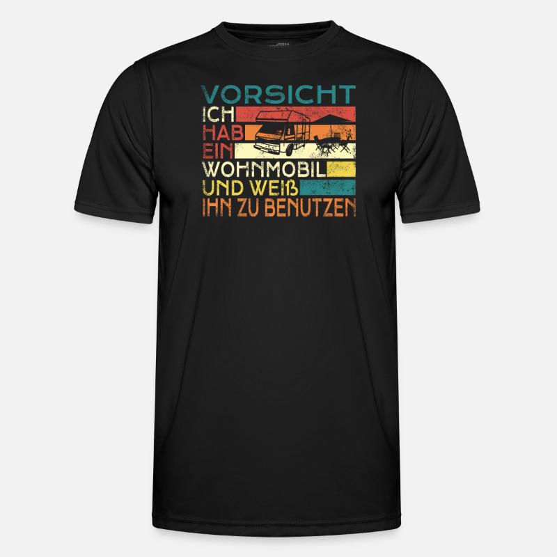 Camper Gift Idea Camping T-shirt sport Homme