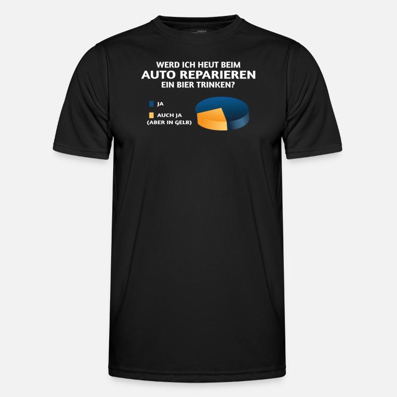 Heimwerker Geschenkidee Handwerker - Männer Funktions-T-Shirt - Schwarz