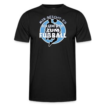 Fußballzubehör Geschenkidee Fußballfan - Männer Funktions-T-Shirt - Schwarz - Vorne - AI Model Male 178 dark (178cm)