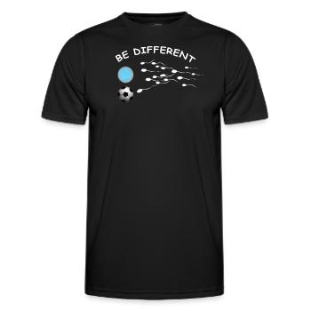 Fußballzubehör Geschenkidee Fußballfan - Männer Funktions-T-Shirt - Schwarz - Vorne - AI Model Male 178 dark (178cm)
