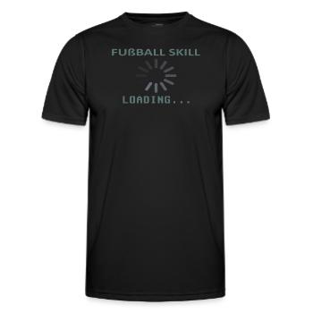 Fußballzubehör Geschenkidee Fußballfan - Männer Funktions-T-Shirt - Schwarz - Vorne - AI Model Male 178 dark (178cm)