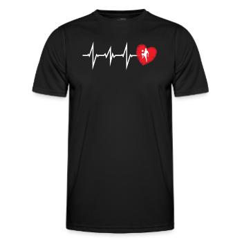 Fußballzubehör Geschenkidee Fußballfan - Männer Funktions-T-Shirt - Schwarz - Vorne - AI Model Male 178 dark (178cm)