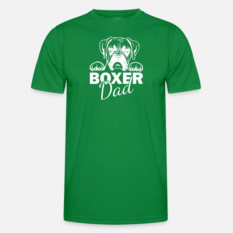 Hund Boxer Hundebesitzer Geschenkidee Männer Funktions-T-Shirt