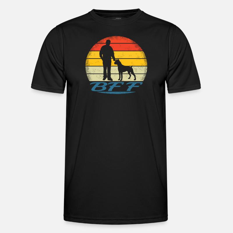 Hund Boxer Hundebesitzer Geschenkidee Männer Funktions-T-Shirt