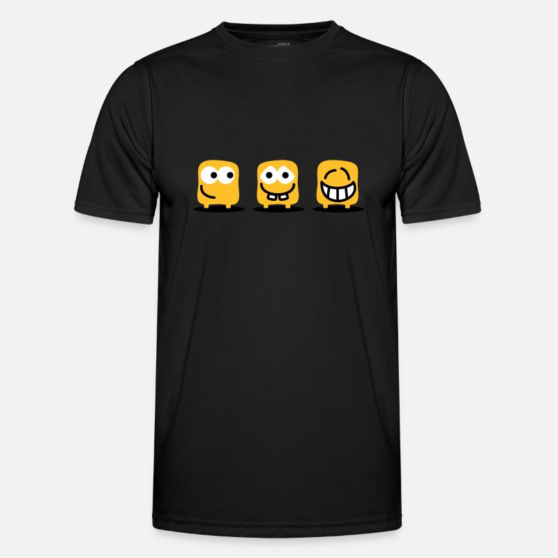 Die Drei Patukus - Männer Funktions-T-Shirt - Schwarz