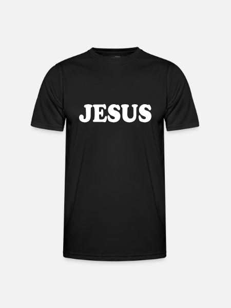 Jesus - Men's Functional T-Shirt - black