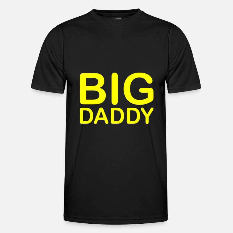 BIG DADDY - Männer Funktions-T-Shirt - Schwarz