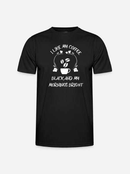 Coffee Espresso Coffee - Men's Functional T-Shirt - black