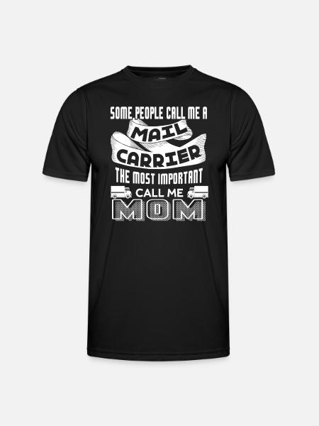 Mail Carrier Mail Carrier Mom - Men's Functional T-Shirt - black
