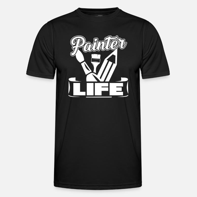 Painter Painter Life - Men's Functional T-Shirt - black