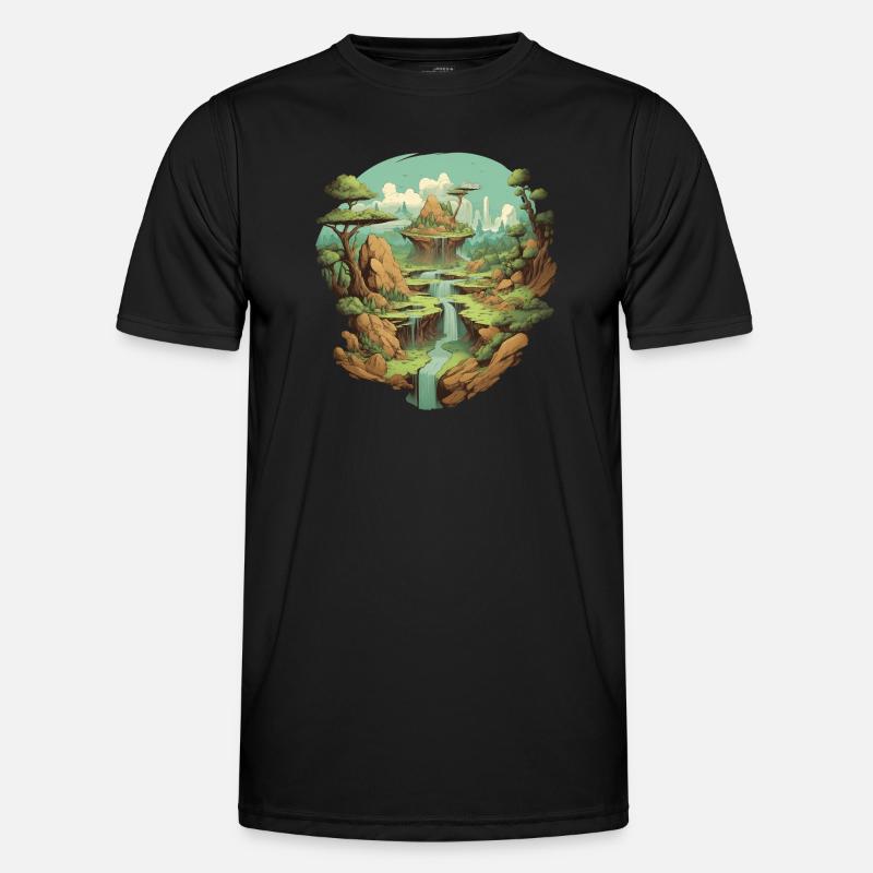 Landscape Men's Functional T-Shirt