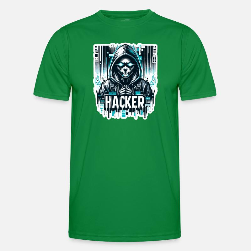 Hacker - Illustration T-shirt sport Homme