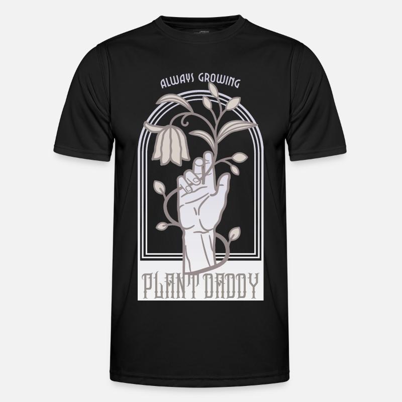 Plant Daddy Männer Funktions-T-Shirt