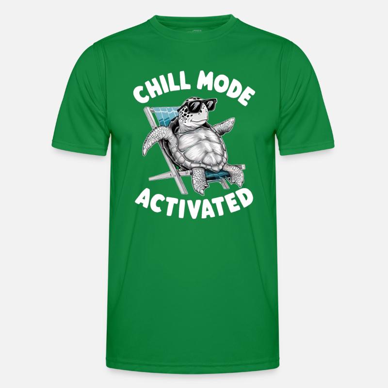 Chill Mode Activated Men's Functional T-Shirt