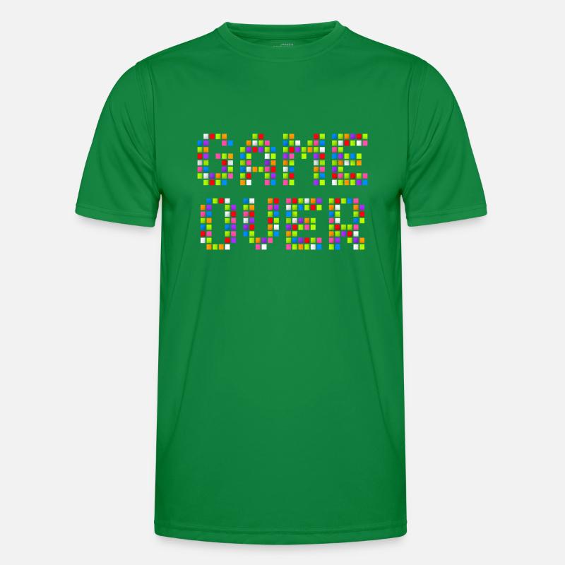 Game Over Pixel Men's Functional T-Shirt