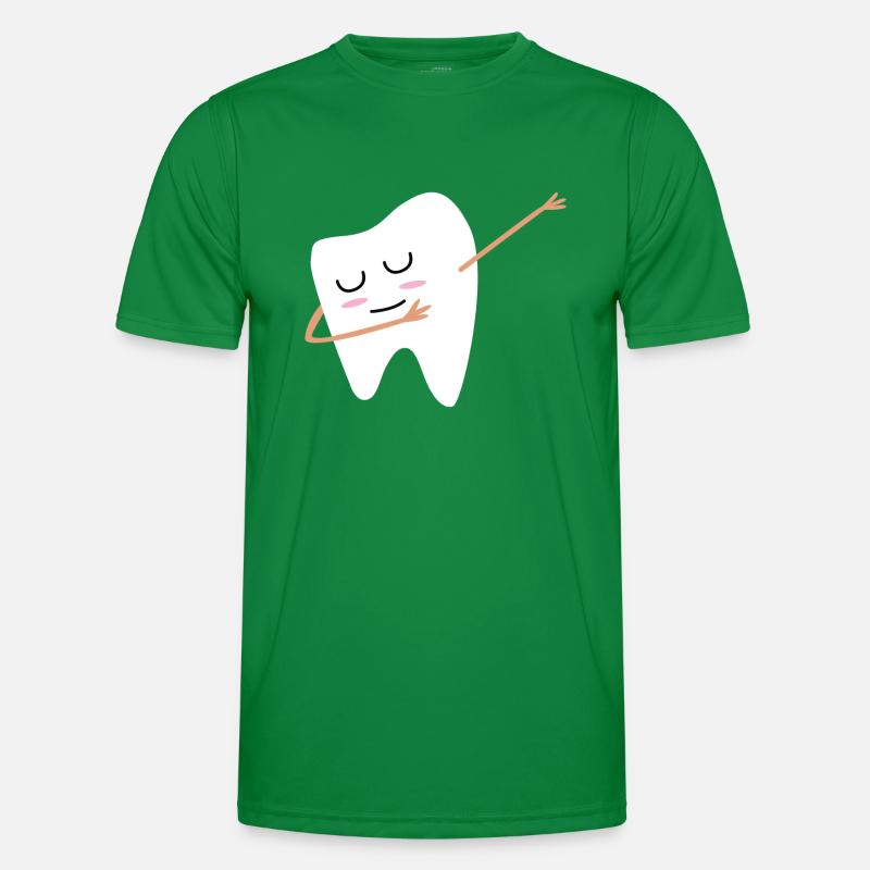 Dabbing Tooth Dab Tanz Zahnfee Geschenkidee Männer Funktions-T-Shirt