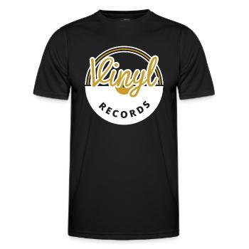 Vinyles - T-shirt sport Homme - noir - Devant - AI Model Male 178 dark (178cm)