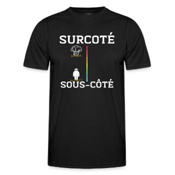 Surcoté Six pack Sous côté Six MacDo - T-shirt sport Homme - noir - Devant - AI Model Male 178 dark (178cm)