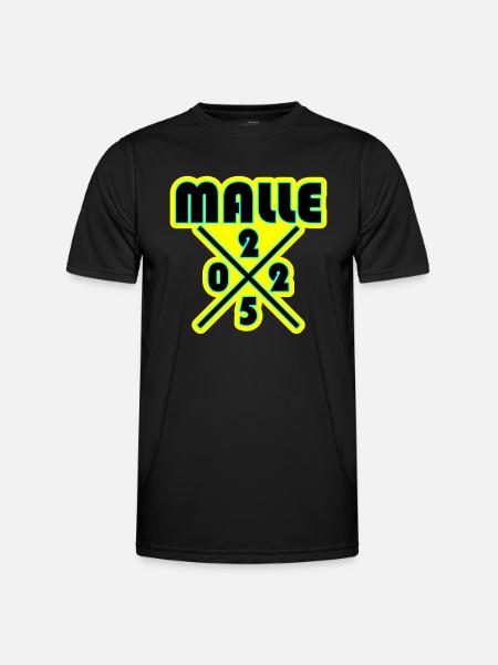 Malle 2025 - Männer Funktions-T-Shirt - Schwarz