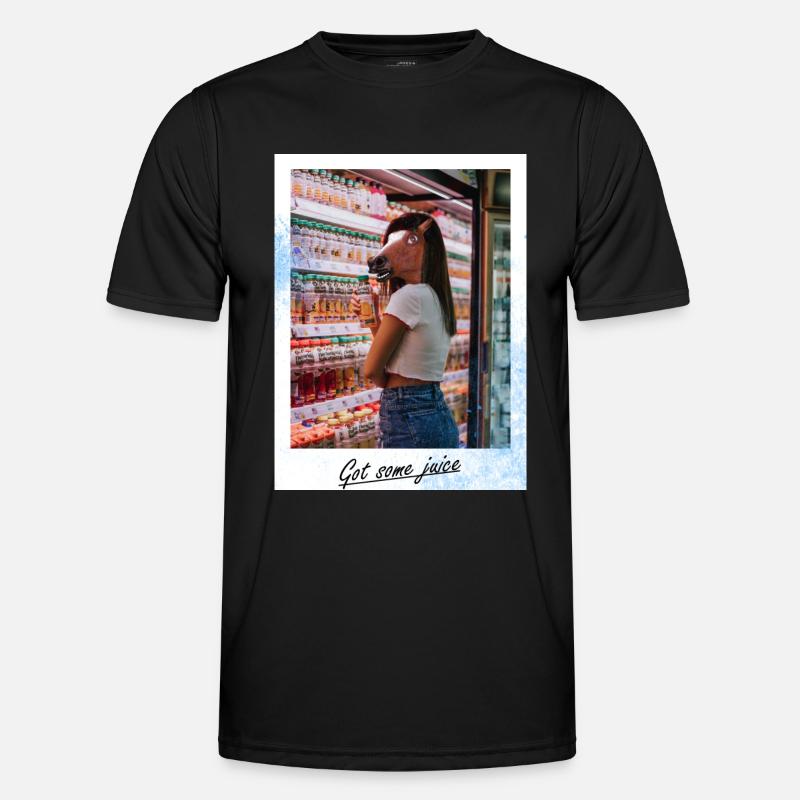 Got some juice - Männer Funktions-T-Shirt - Schwarz