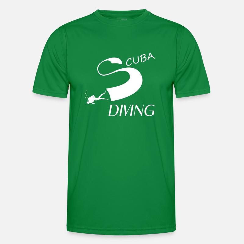 Scuba Diving Männer Funktions-T-Shirt
