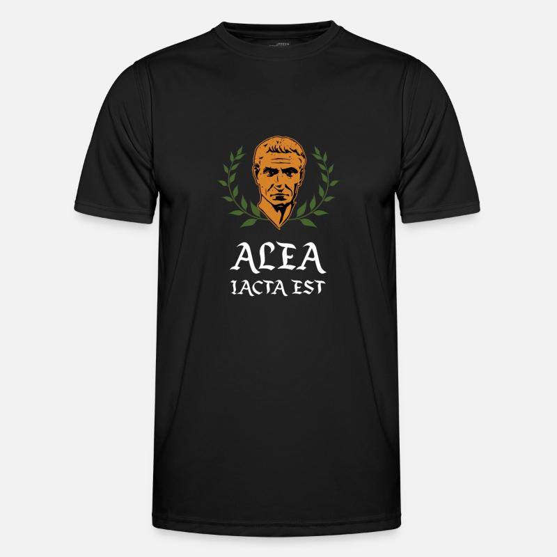 Cesar ALEA IACTA EST - Men's Functional T-Shirt - black