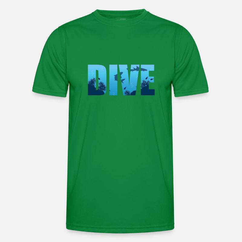 plongée T-shirt sport Homme