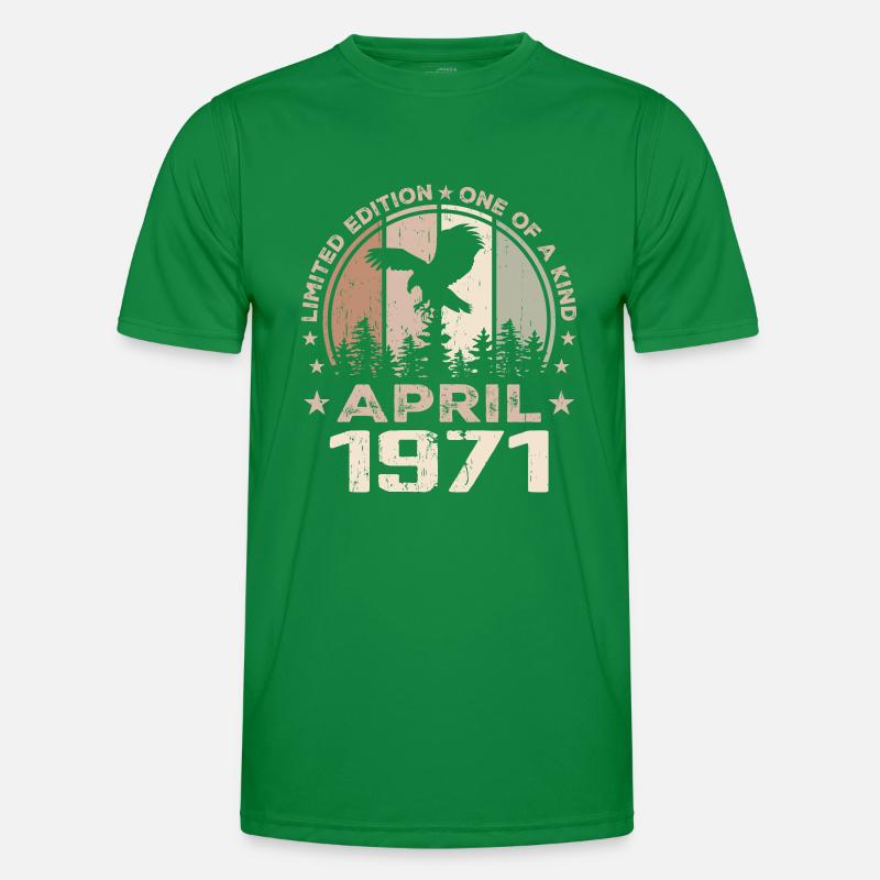 Incomparable since April 1971, 53rd Anniversary Men's Functional T-Shirt