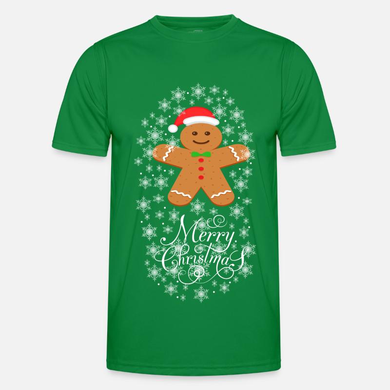 Christmas Biscuit Men's Functional T-Shirt