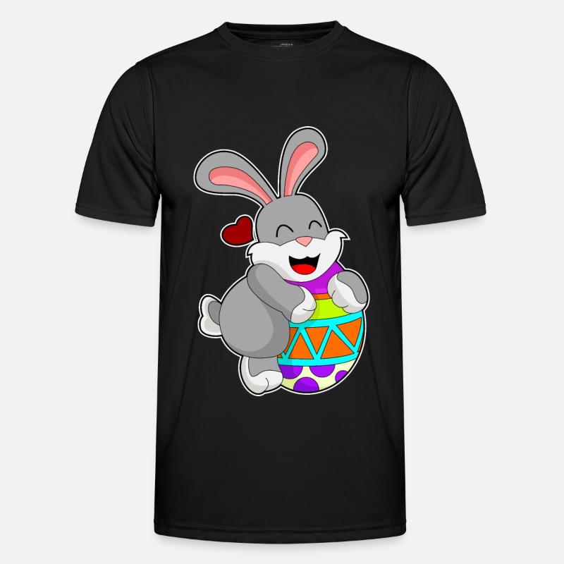 Rabbit Egg - Men's Functional T-Shirt - black