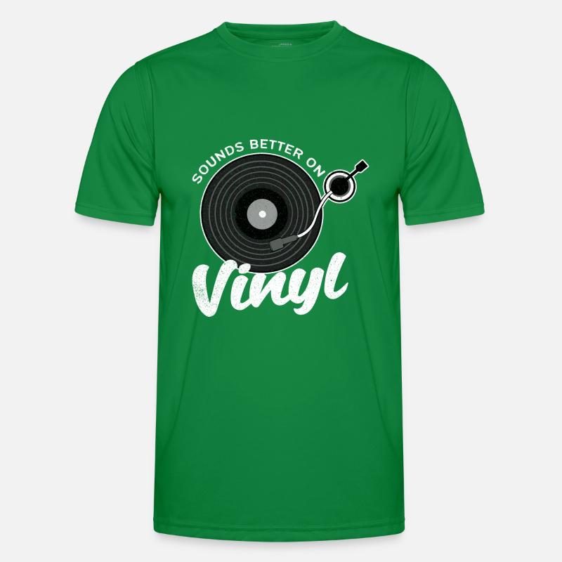 vinyl Men's Functional T-Shirt