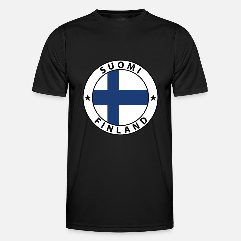 Finnland Männer Funktions-T-Shirt