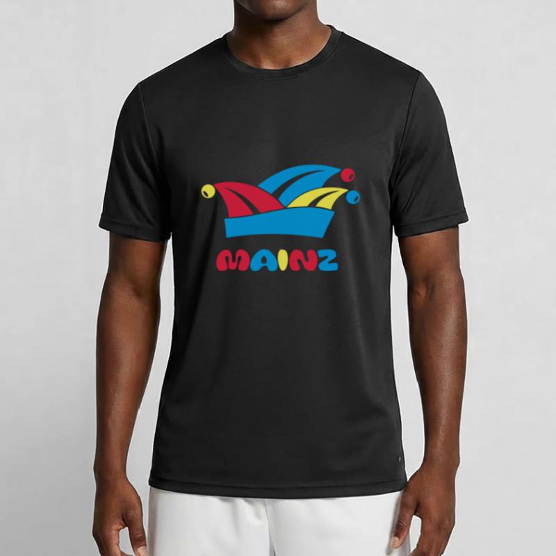 Fasching Narrenkappe Mainz 1, 2 oder 3 Farben Männer Funktions-T-Shirt