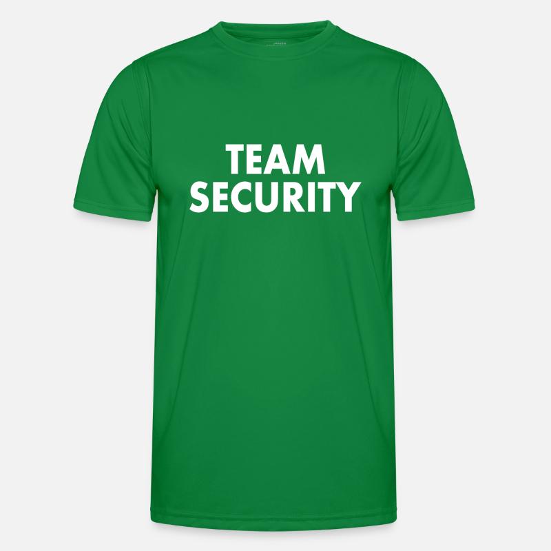 Team security Männer Funktions-T-Shirt