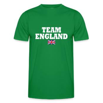 Team england - T-shirt sport Homme - vert - Devant - AI Model Male 178 dark (178cm)