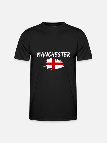 Manchester England - Men's Functional T-Shirt - black