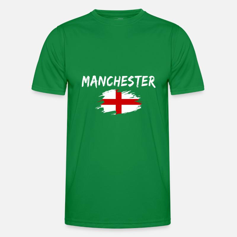 Manchester England Männer Funktions-T-Shirt