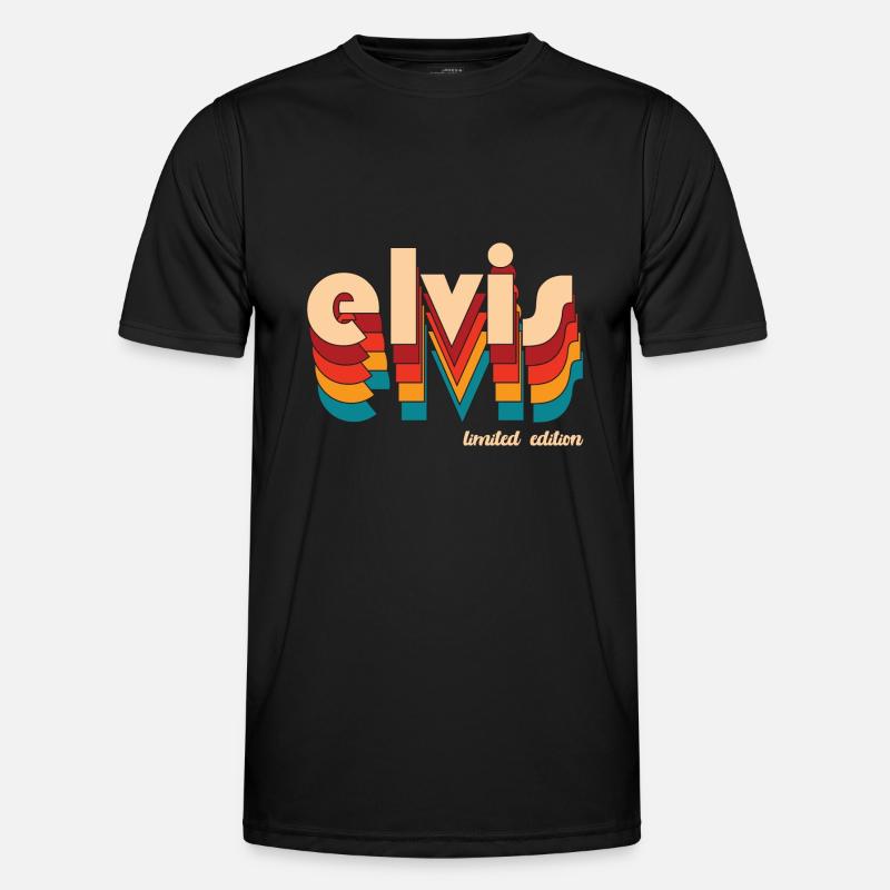 Retro Elvis Name Men's Functional T-Shirt
