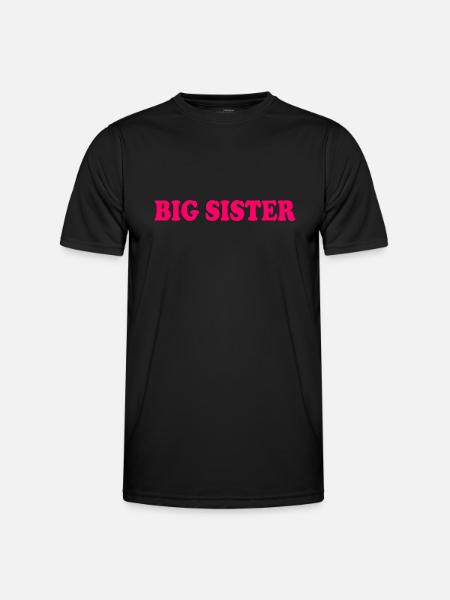 Big sister - Men's Functional T-Shirt - black