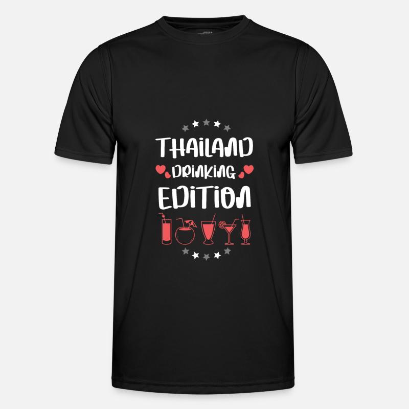 Thailand Drinking Team - Men's Functional T-Shirt - black