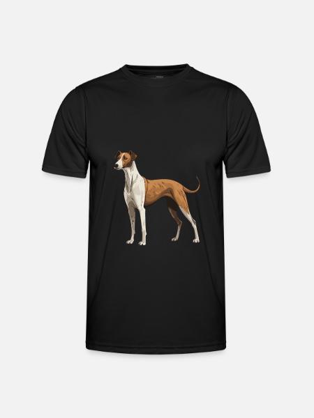 Greyhound Dog Animal - Men's Functional T-Shirt - black