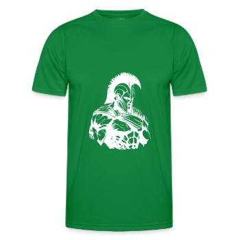 Spartaner Gladiator Bodybuilding - Männer Funktions-T-Shirt - Kelly Green - Vorne - AI Model Male 178 dark (178cm)