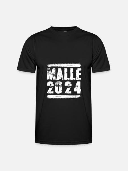 Malle 2024 Team - Men's Functional T-Shirt - black