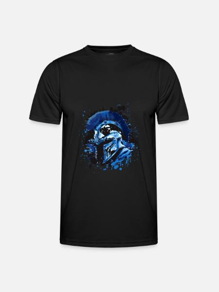 Spartan Helmet Sparta - Men's Functional T-Shirt - black